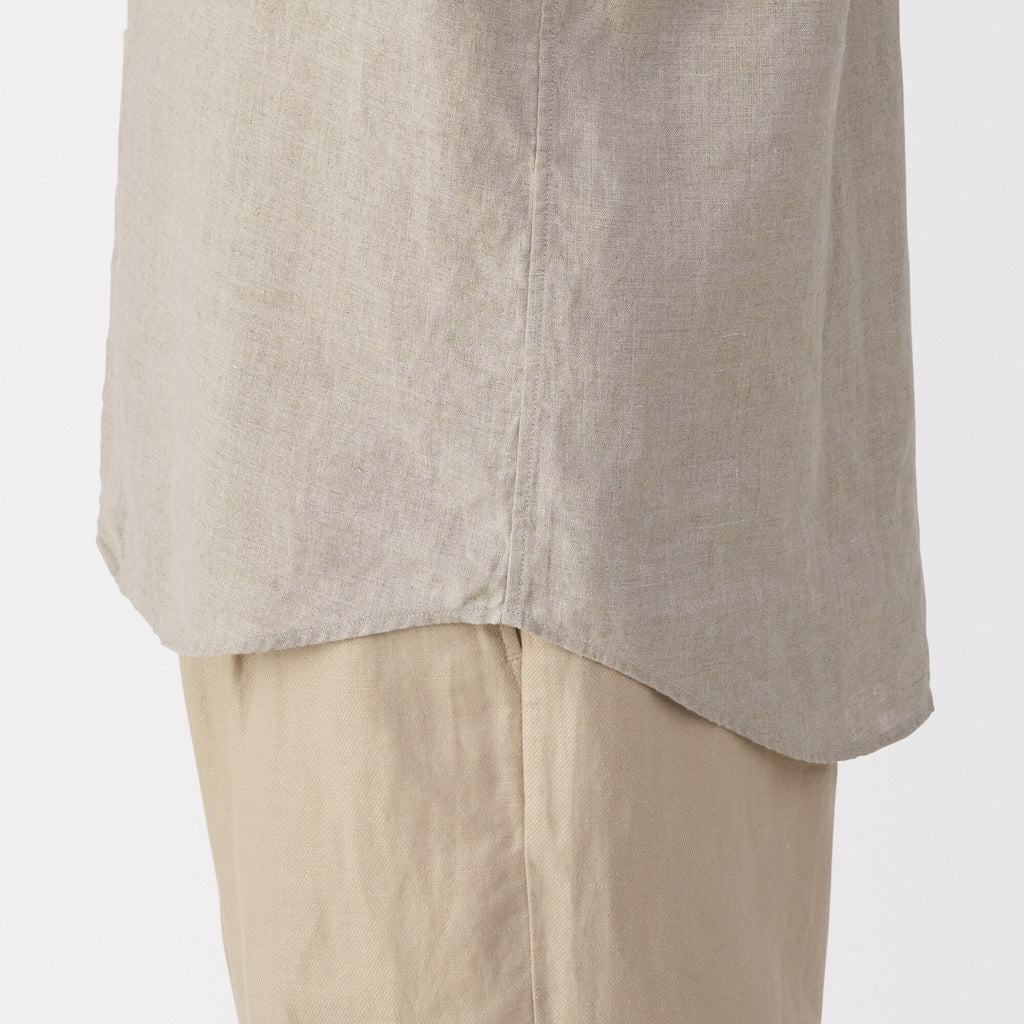 Men's Washed Linen Shirt