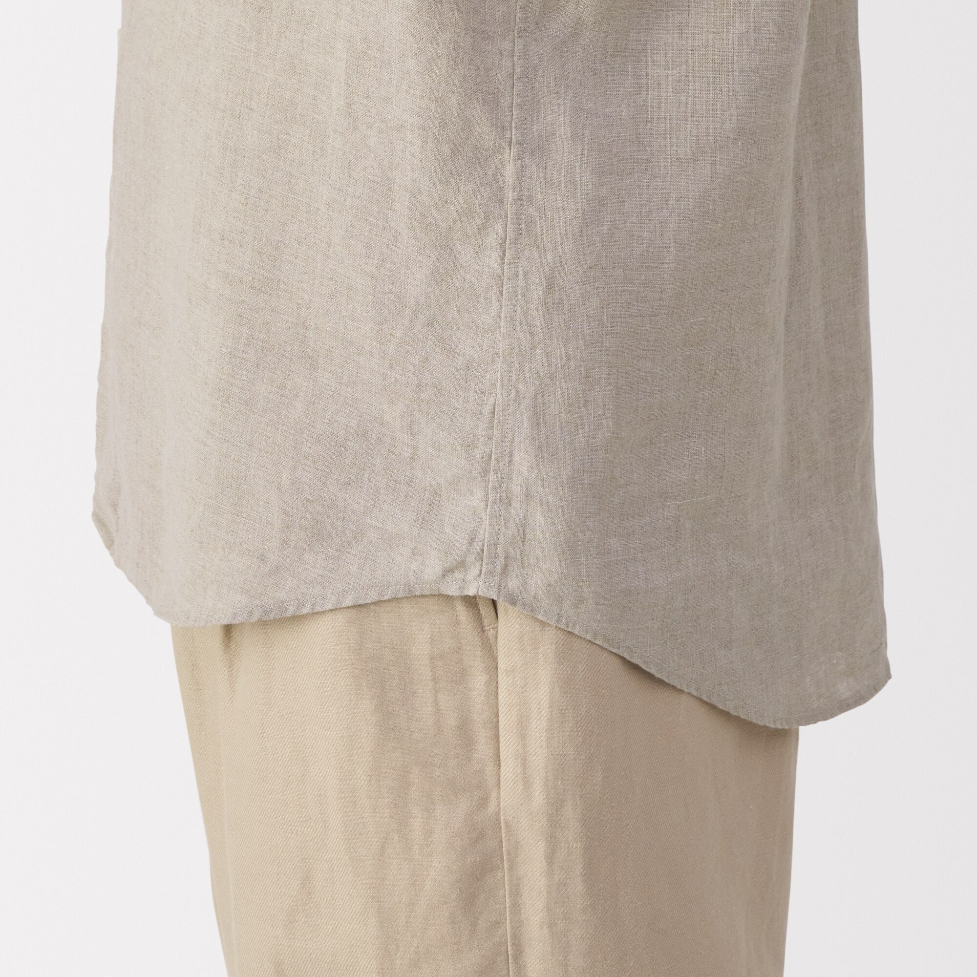 Men's Washed Linen Shirt