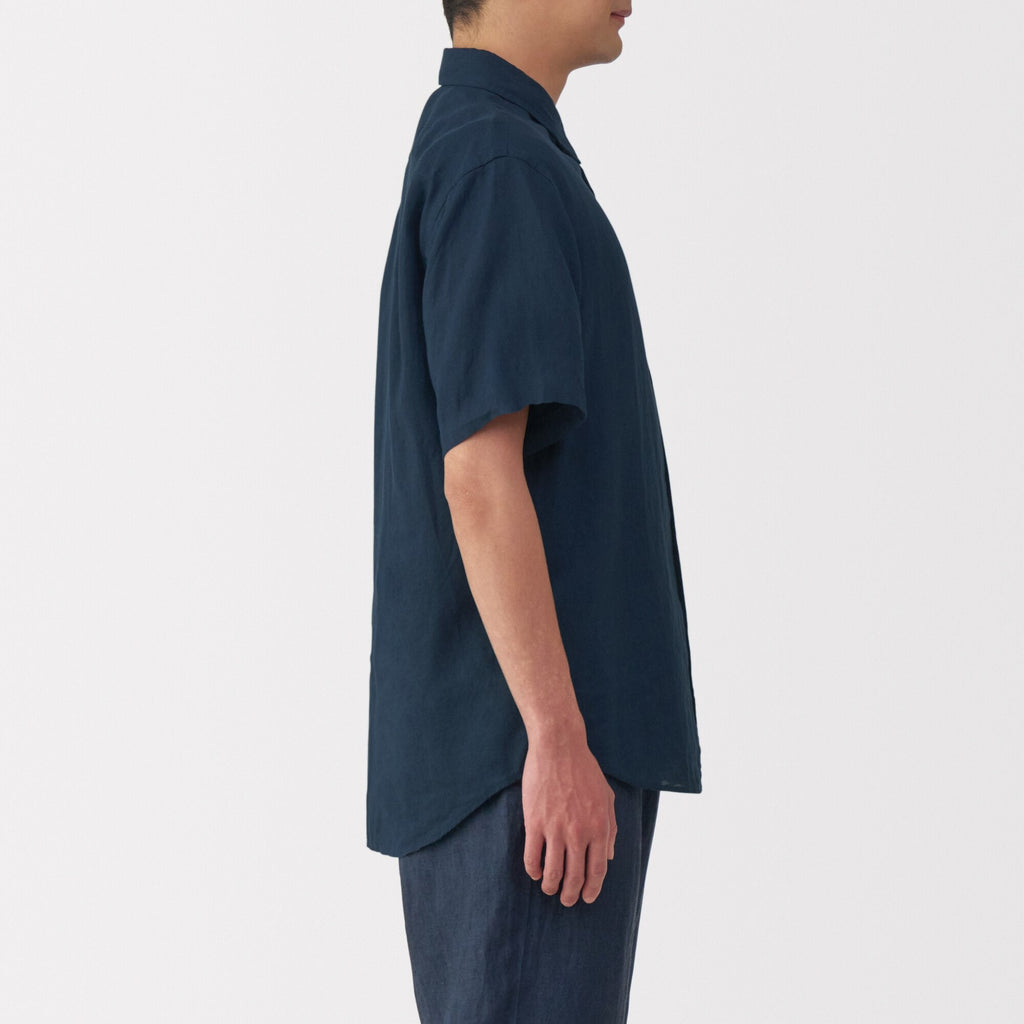 Men's Washed Linen Shirt