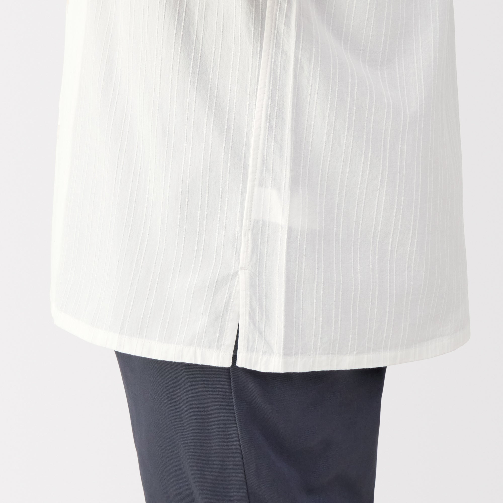 Men's Dobby Open Collar Shirt