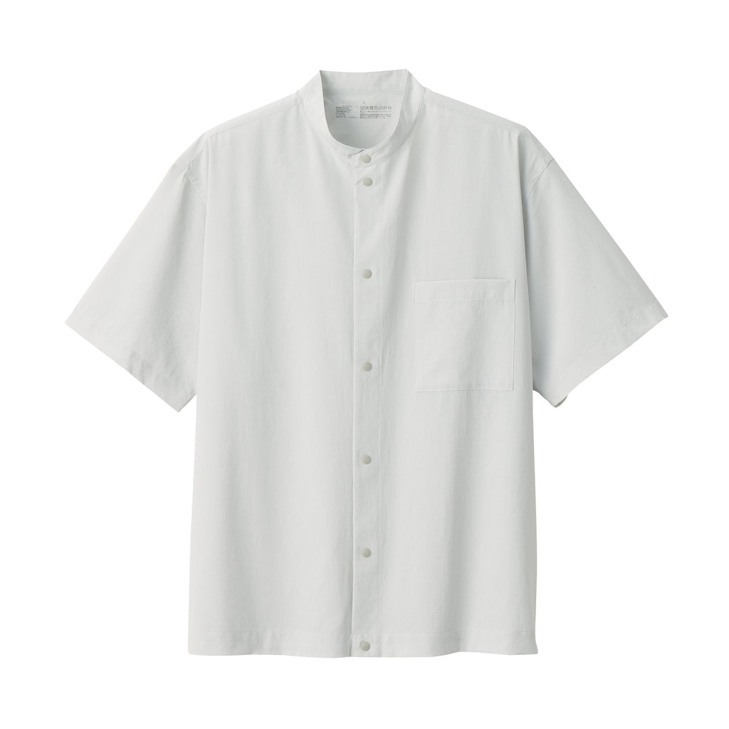 Men's Breathable Stand Collar Shirt