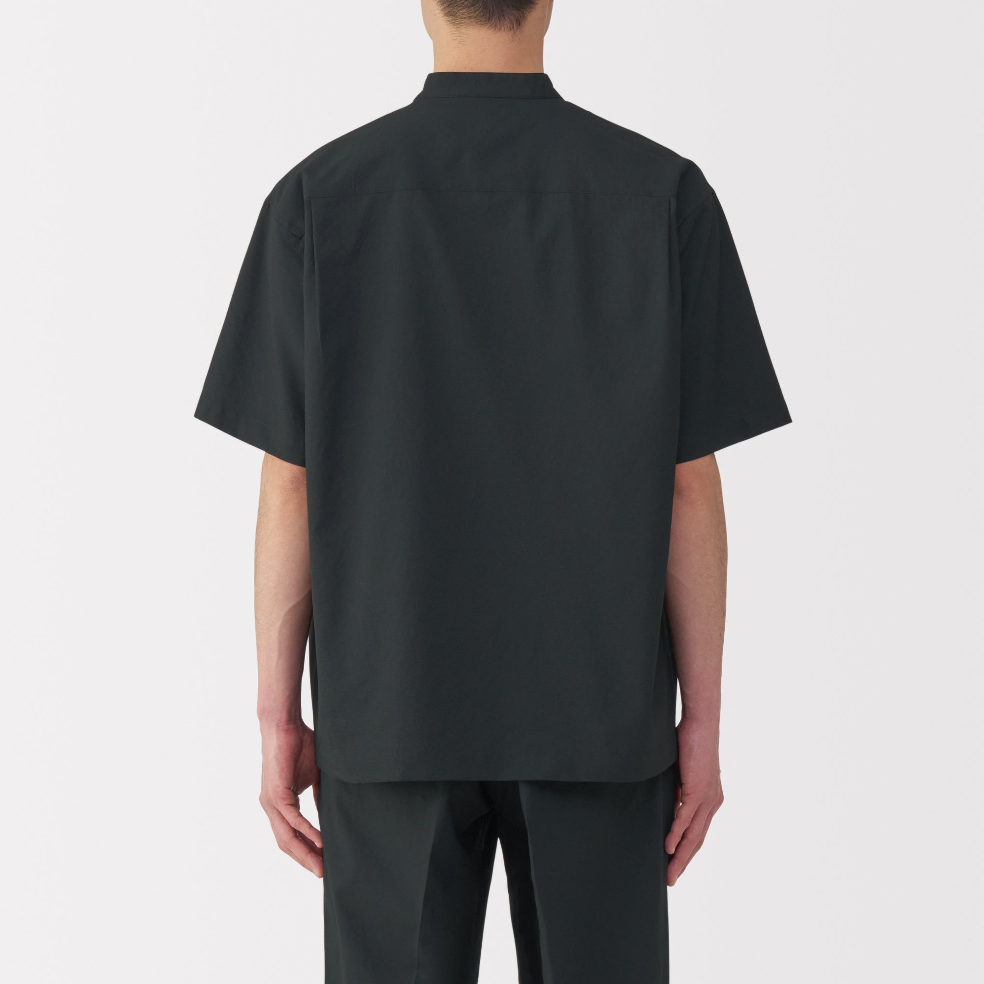 Men's Breathable Stand Collar Shirt
