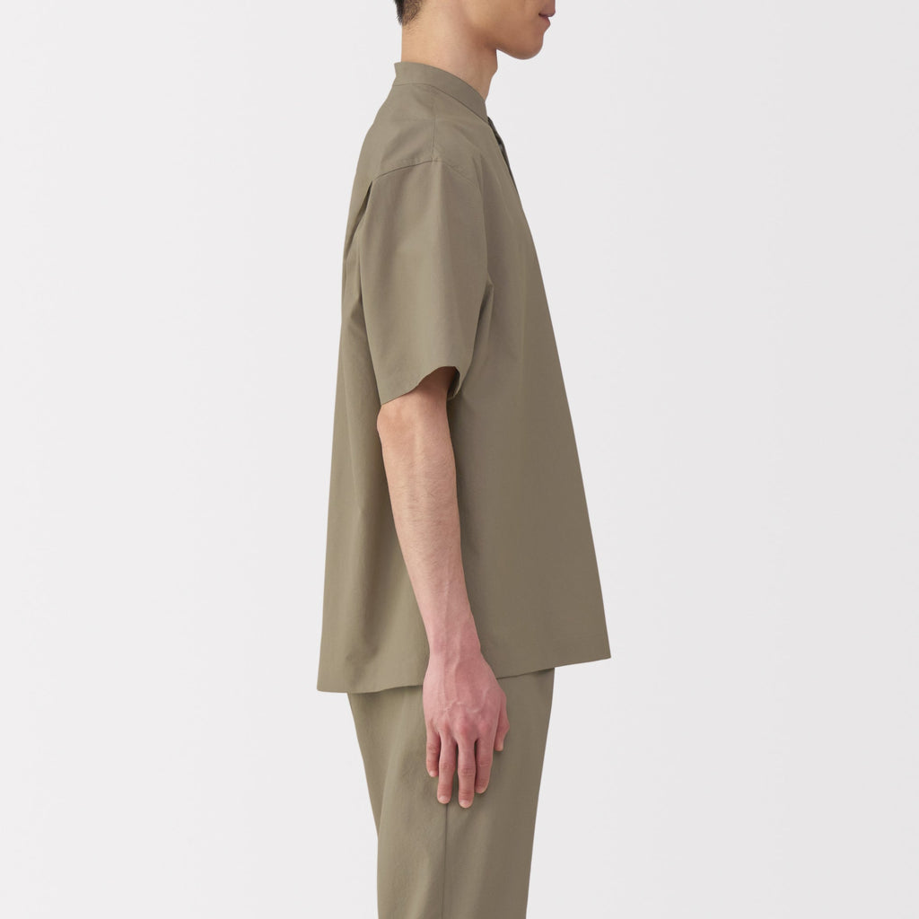 Men's Breathable Stand Collar Shirt