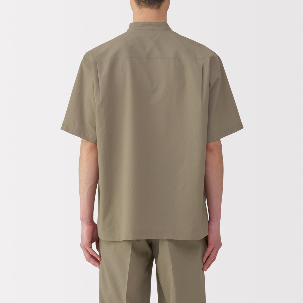 Men's Breathable Stand Collar Shirt