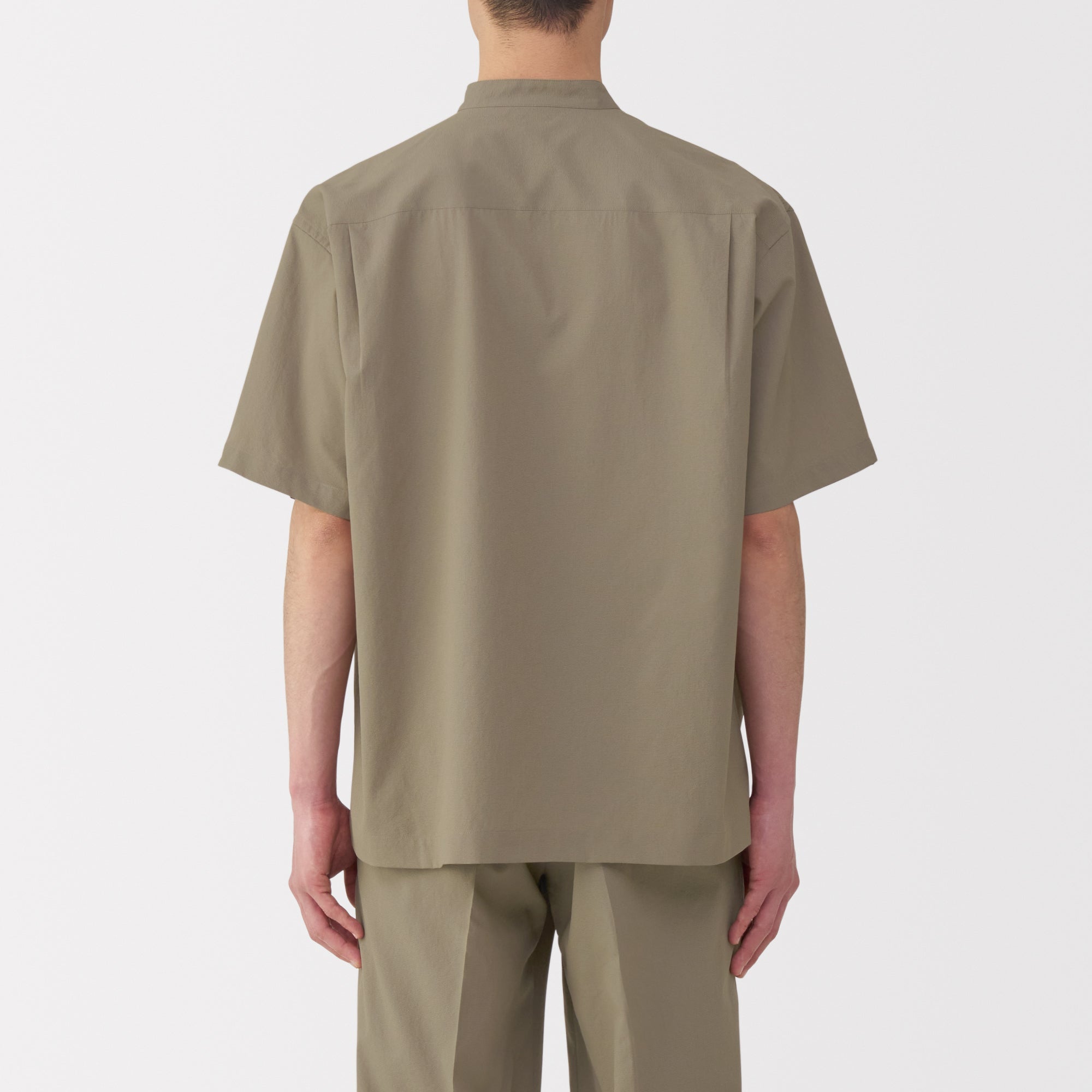 Men's Breathable Stand Collar Shirt
