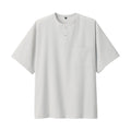 Men's Breathable Henley T-Shirt