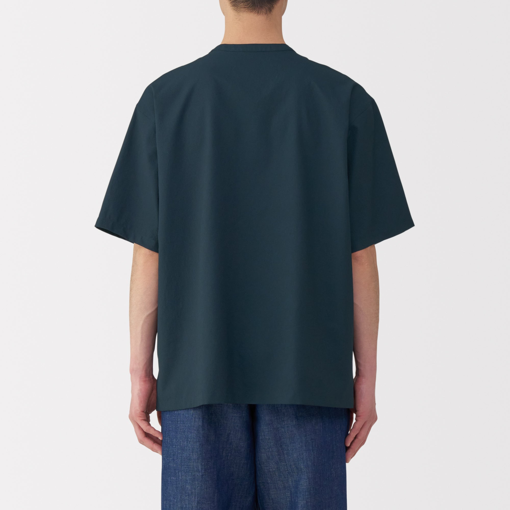 Men's Breathable Henley T-Shirt