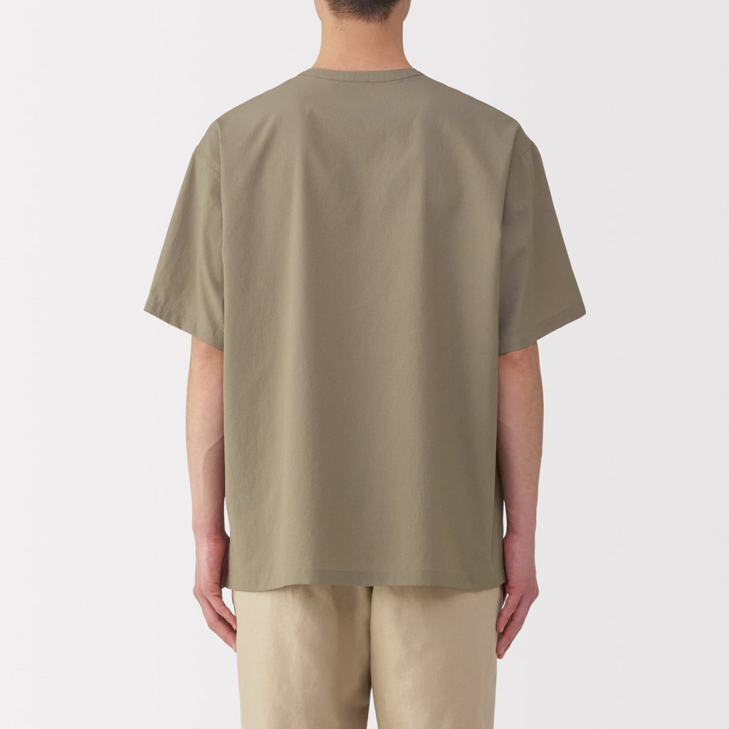 Men's Breathable Henley T-Shirt