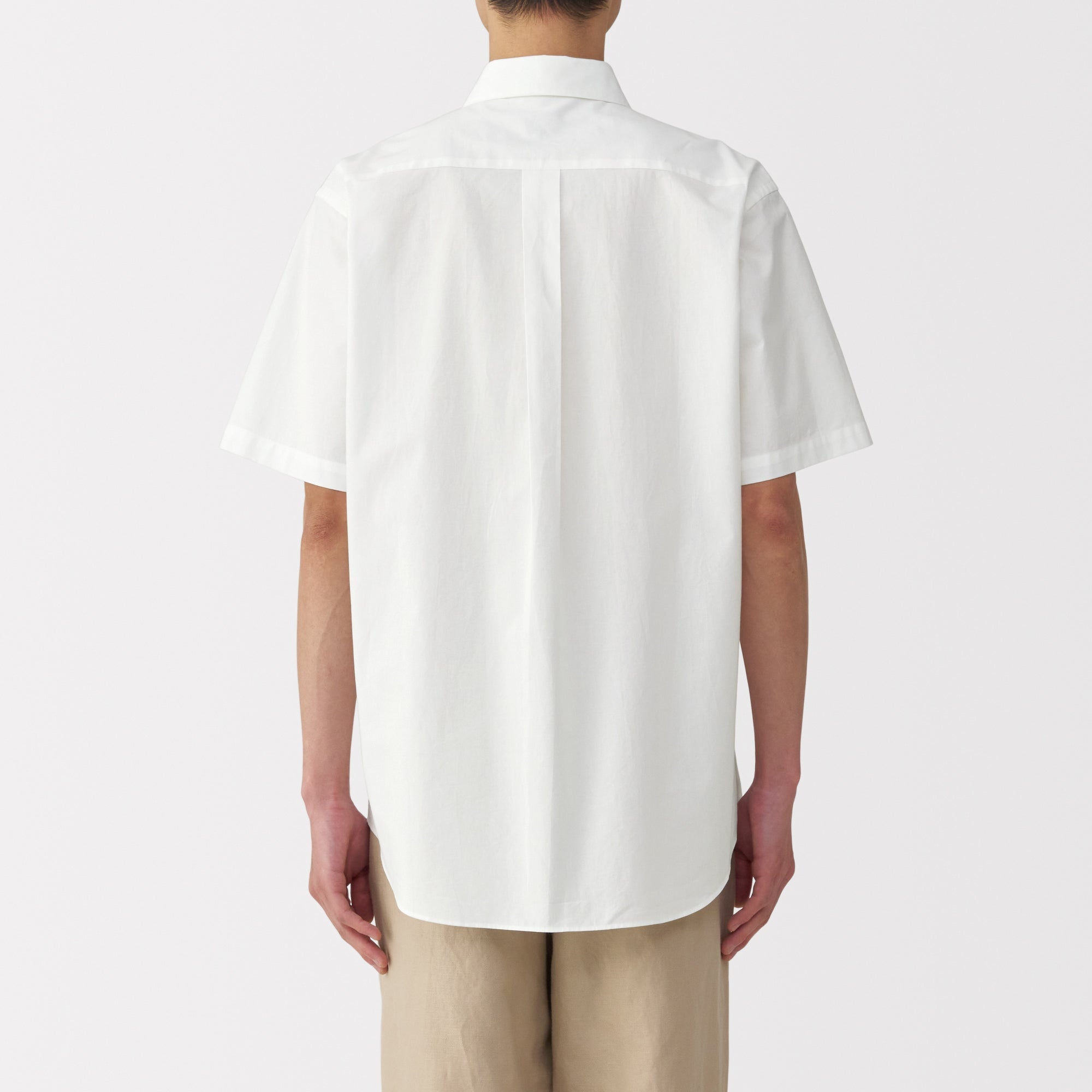 Men's Washed Broadcloth Short Sleeve Shirt