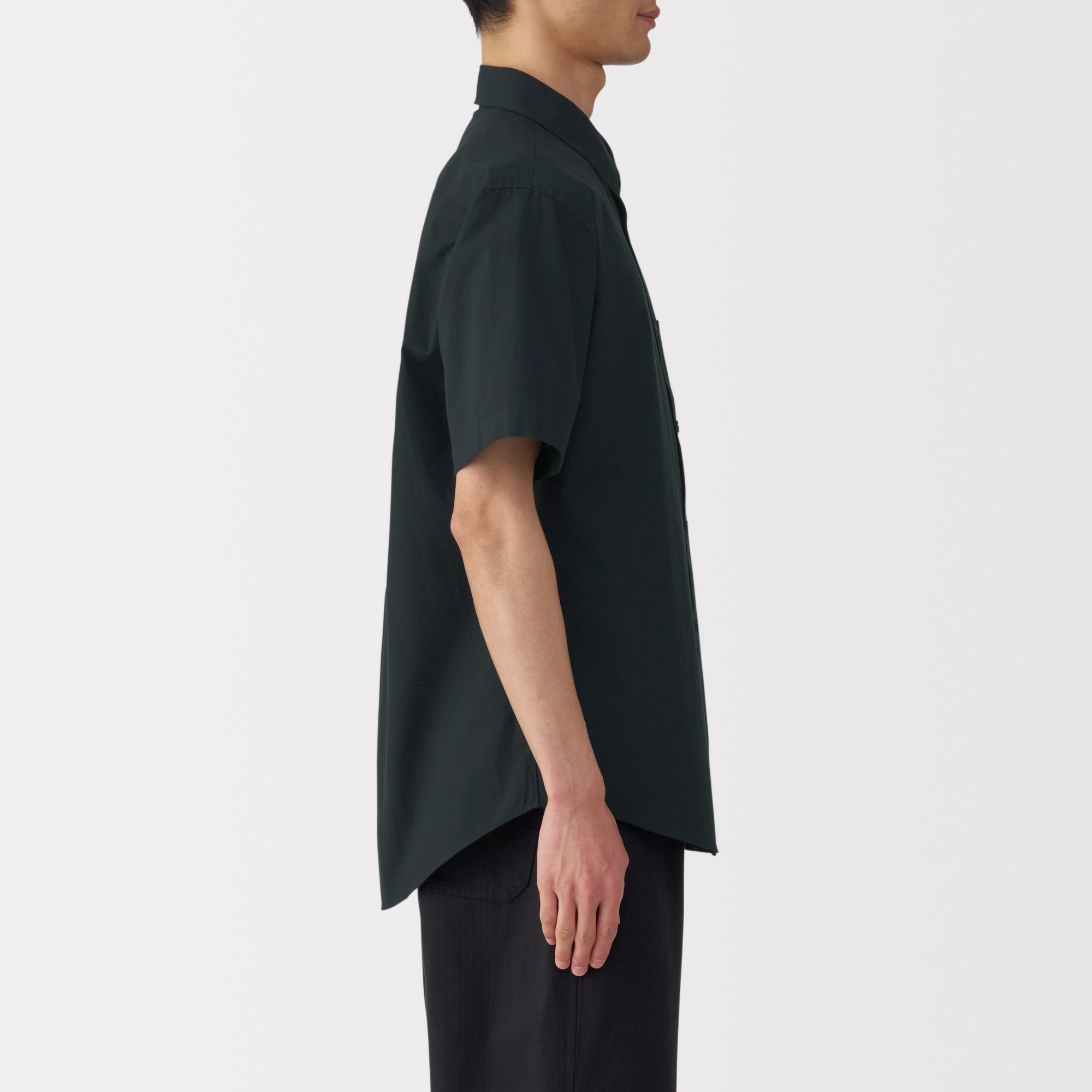 Men's Washed Broadcloth Short Sleeve Shirt