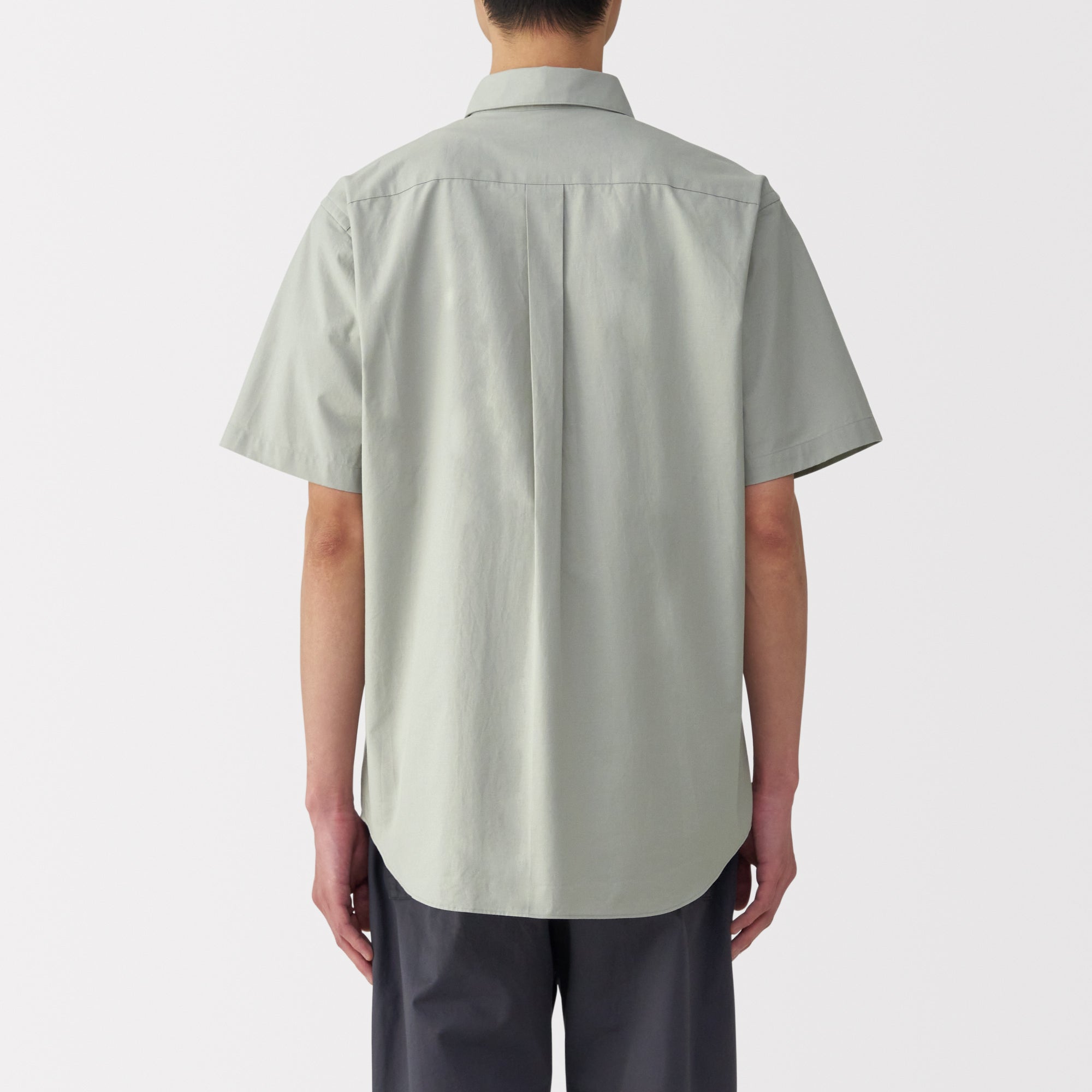Men's Washed Broadcloth Short Sleeve Shirt