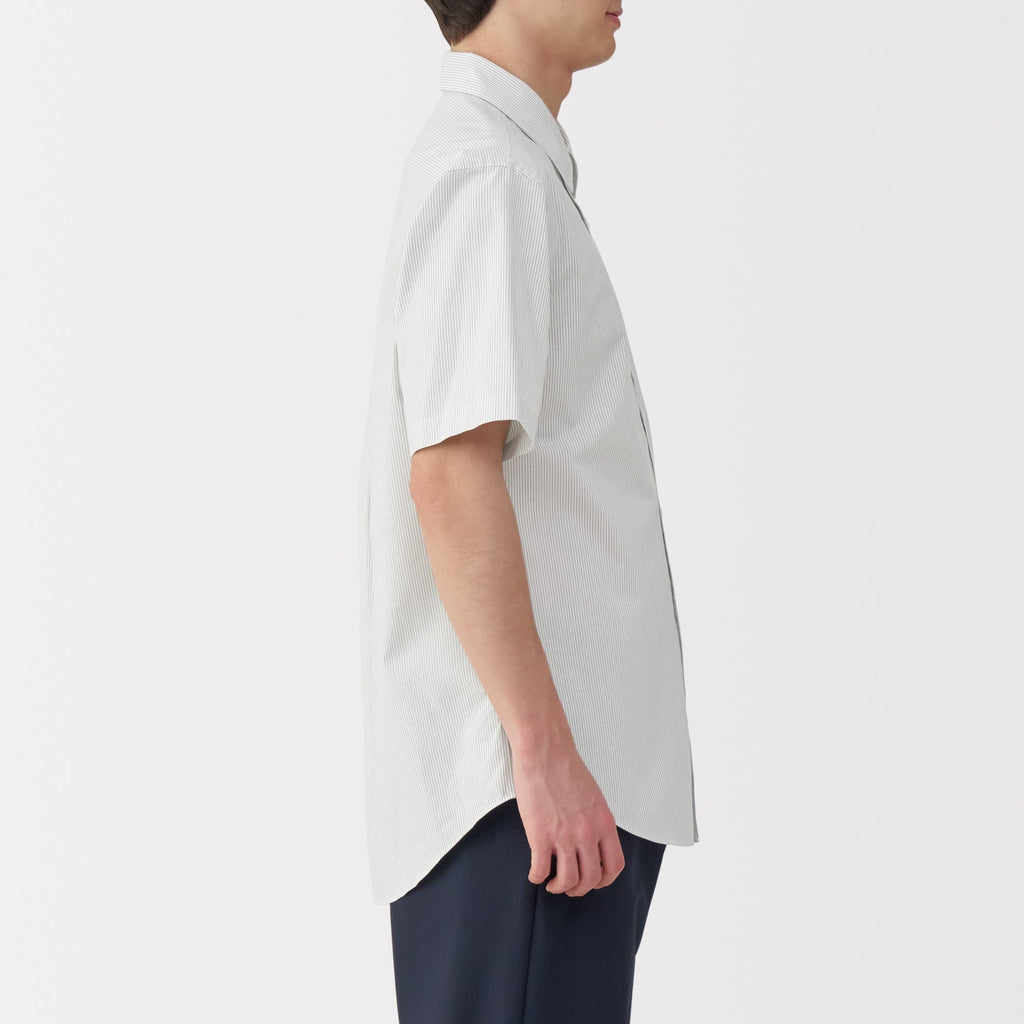 Men's Washed Broadcloth Short Sleeve Shirt