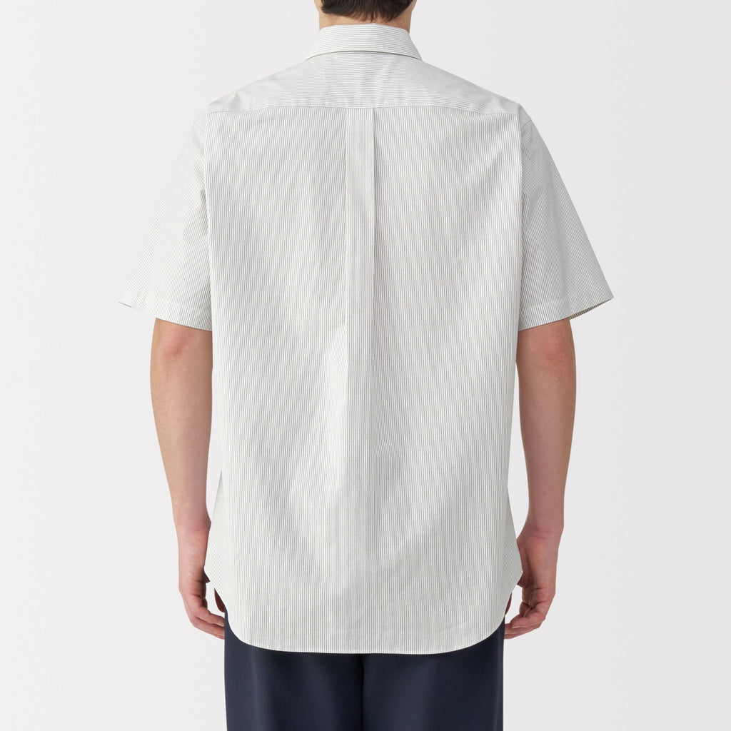 Men's Washed Broadcloth Short Sleeve Shirt