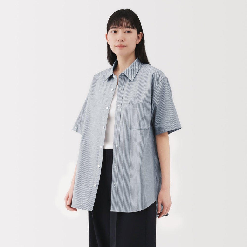 Men's Washed Broadcloth Short Sleeve Shirt