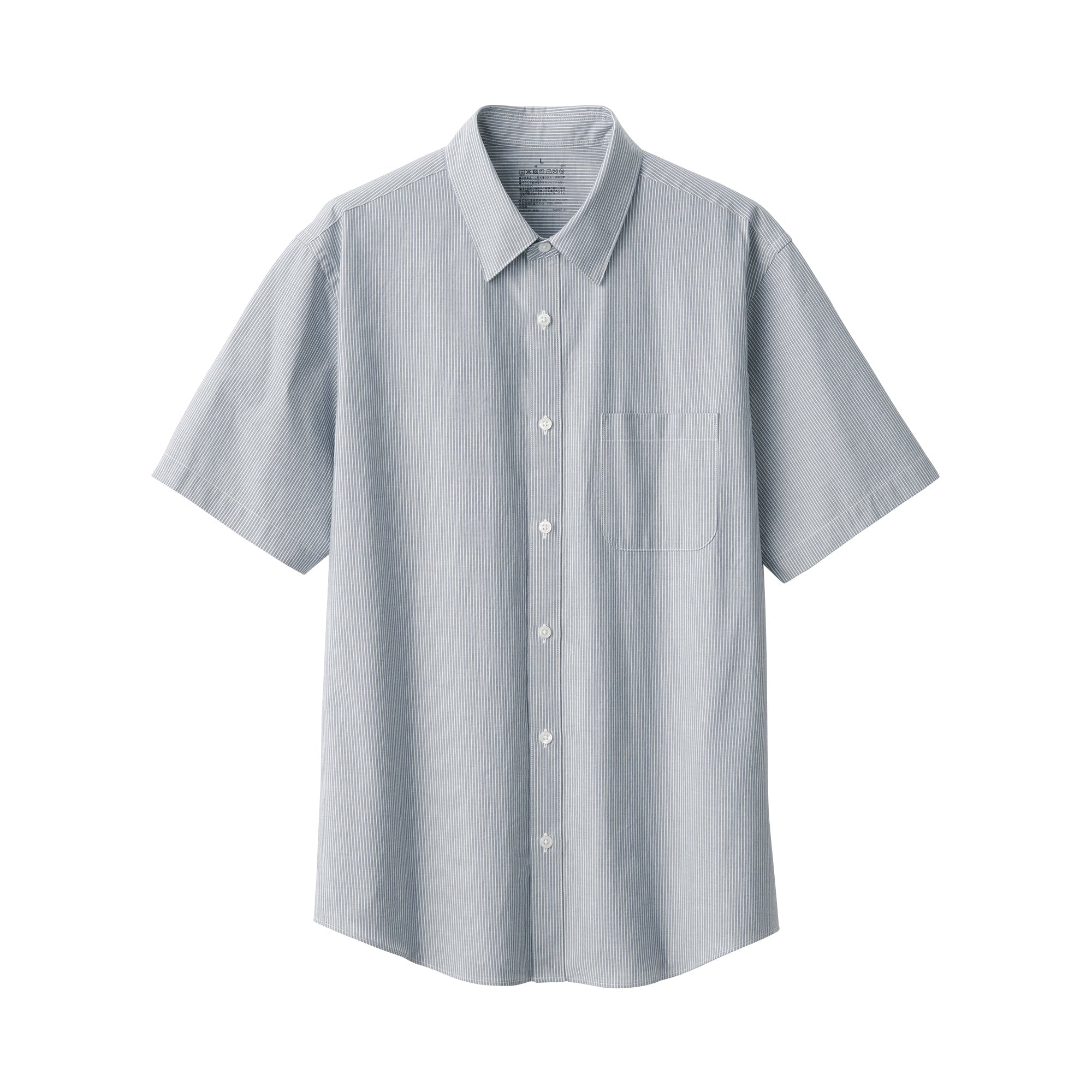 Men's Washed Broadcloth Short Sleeve Shirt