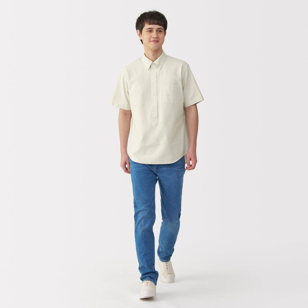Men's Washed Oxford Pullover Shirt