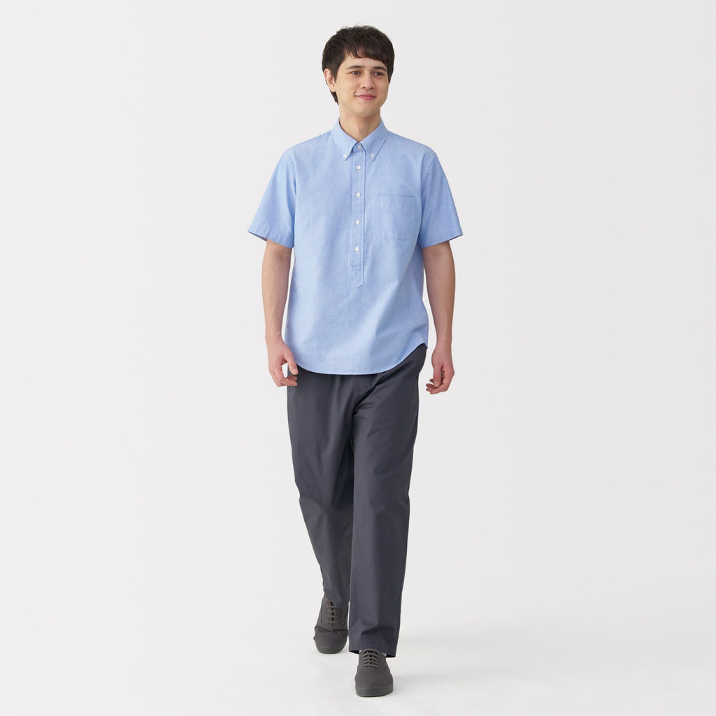 Men's Washed Oxford Pullover Shirt