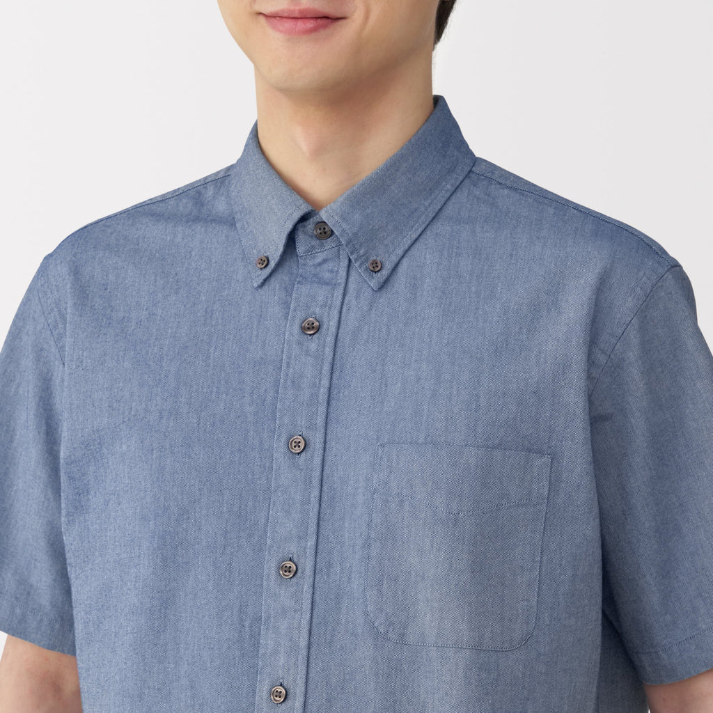 Men's Washed Oxford Pullover Shirt