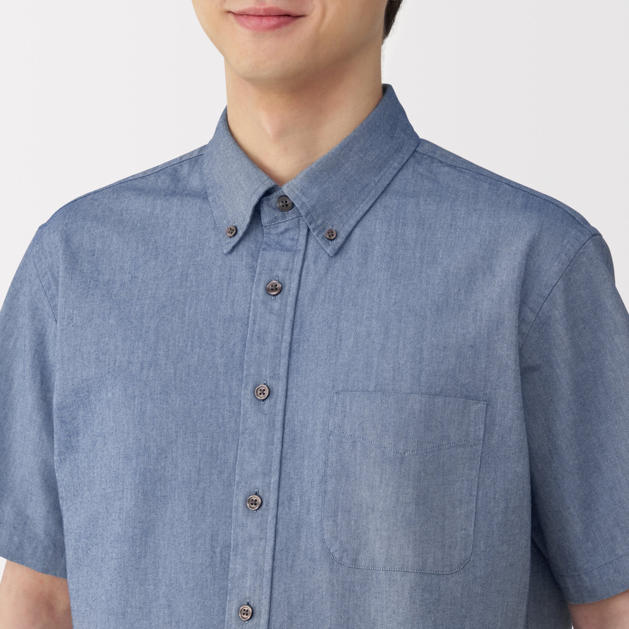 Men's Washed Oxford Pullover Shirt