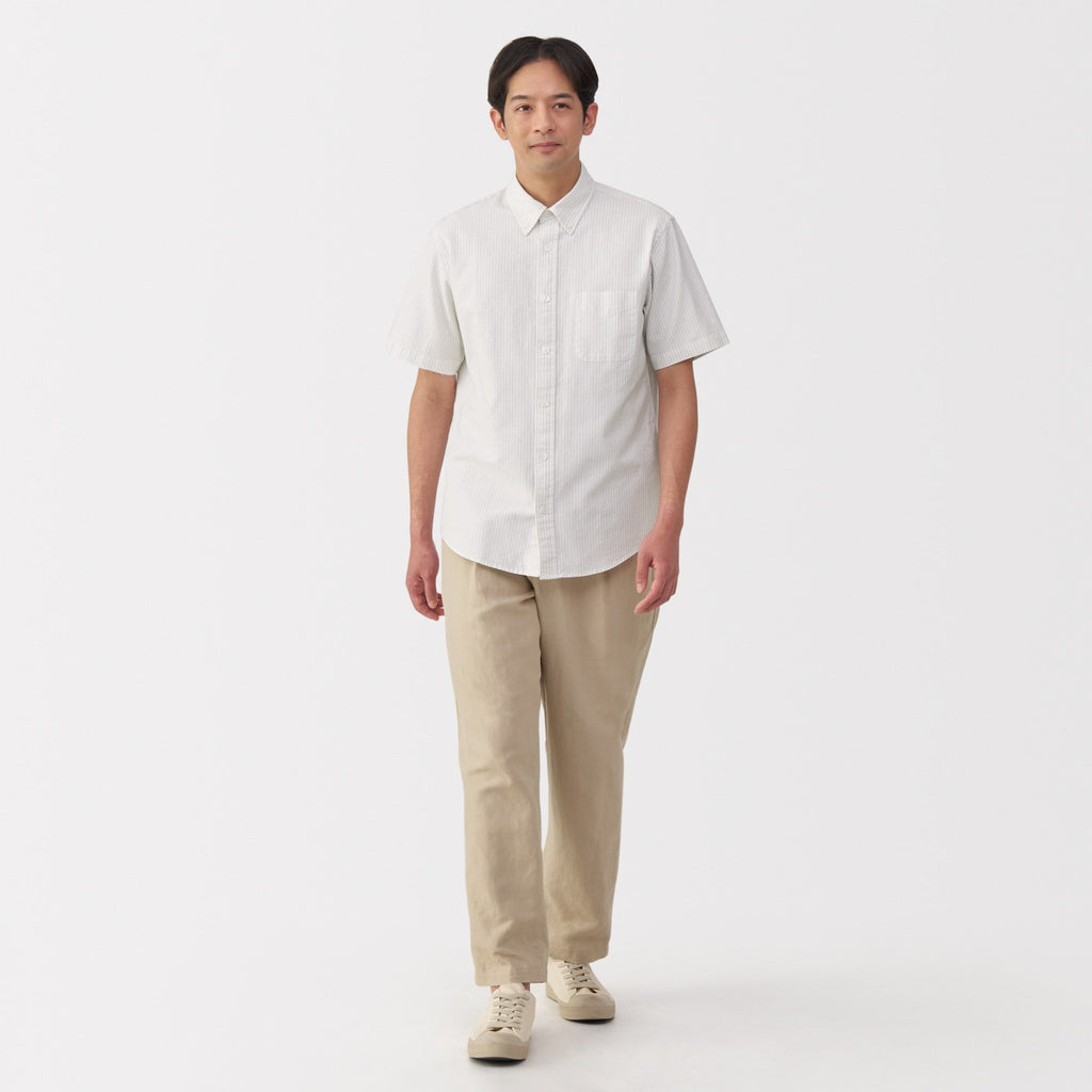 Men's Washed Oxford Shirt