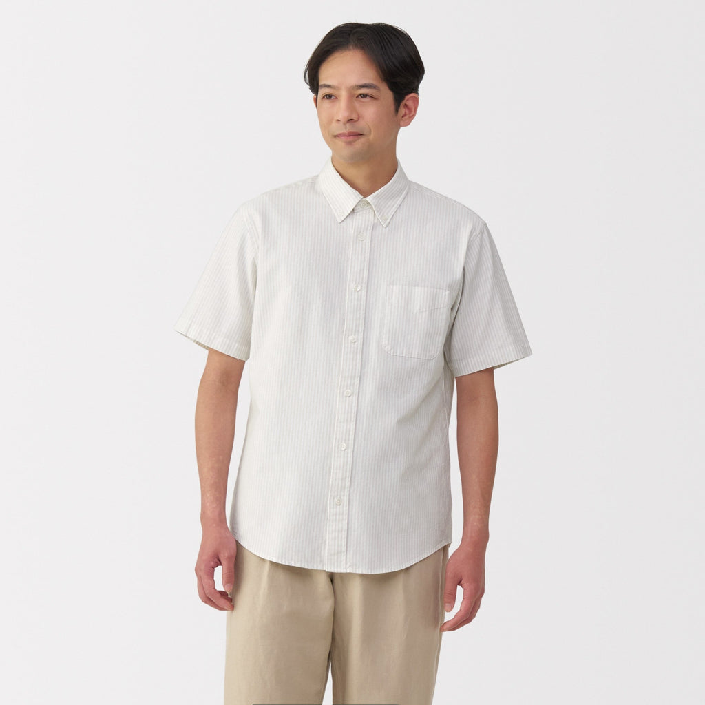 Men's Washed Oxford Shirt