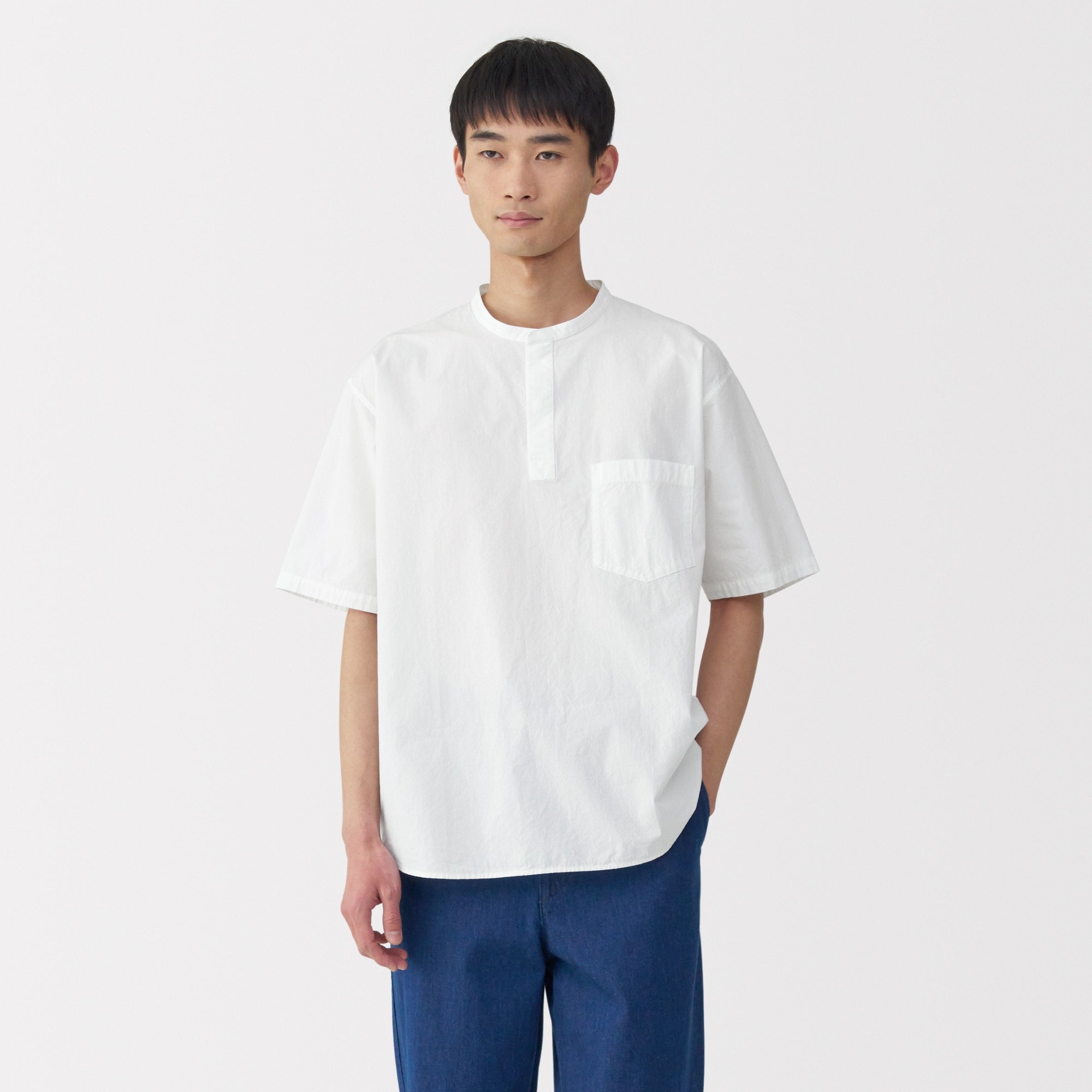 Men's Cool Touch Henley T-Shirt