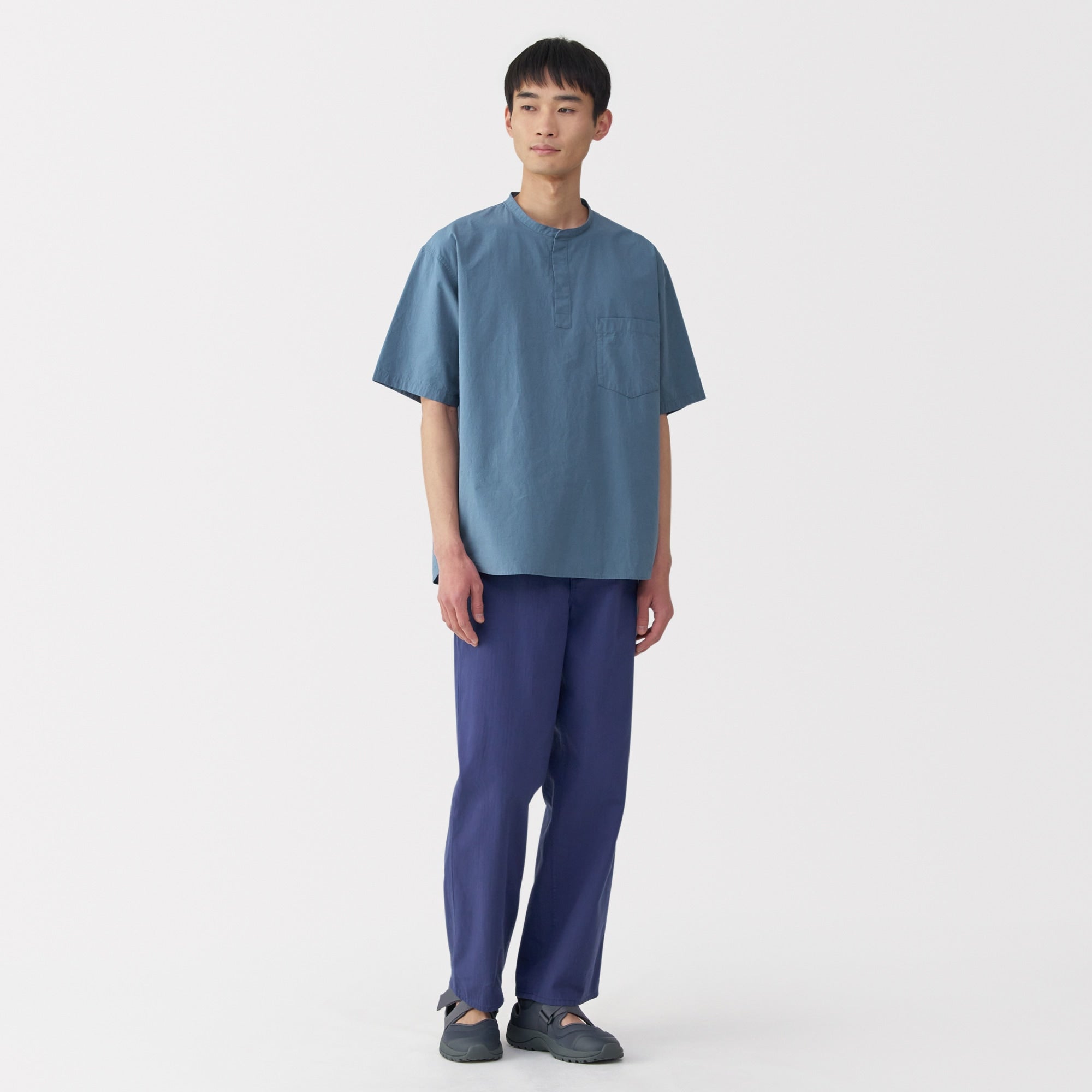 Men's Cool Touch Henley T-Shirt