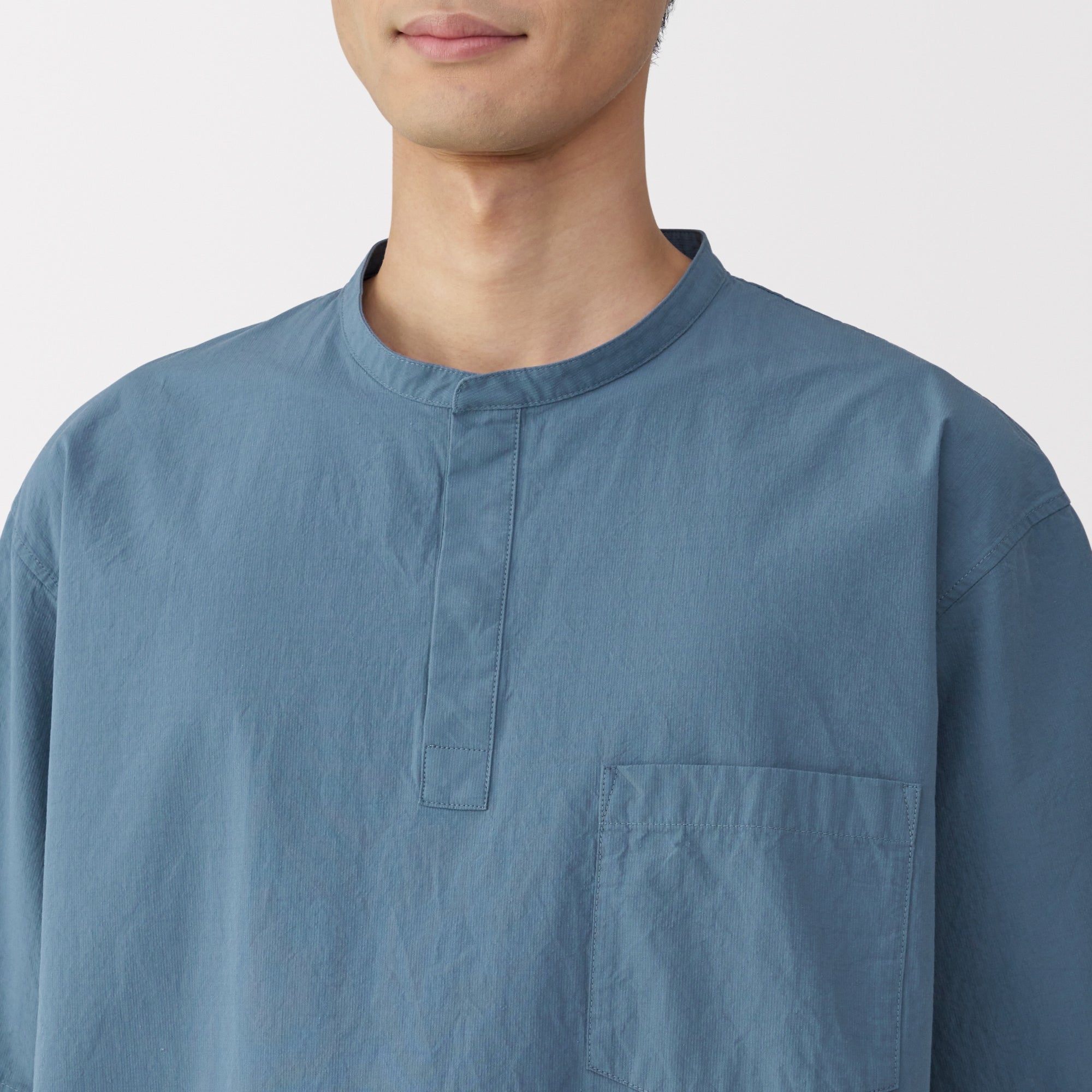 Men's Cool Touch Henley T-Shirt