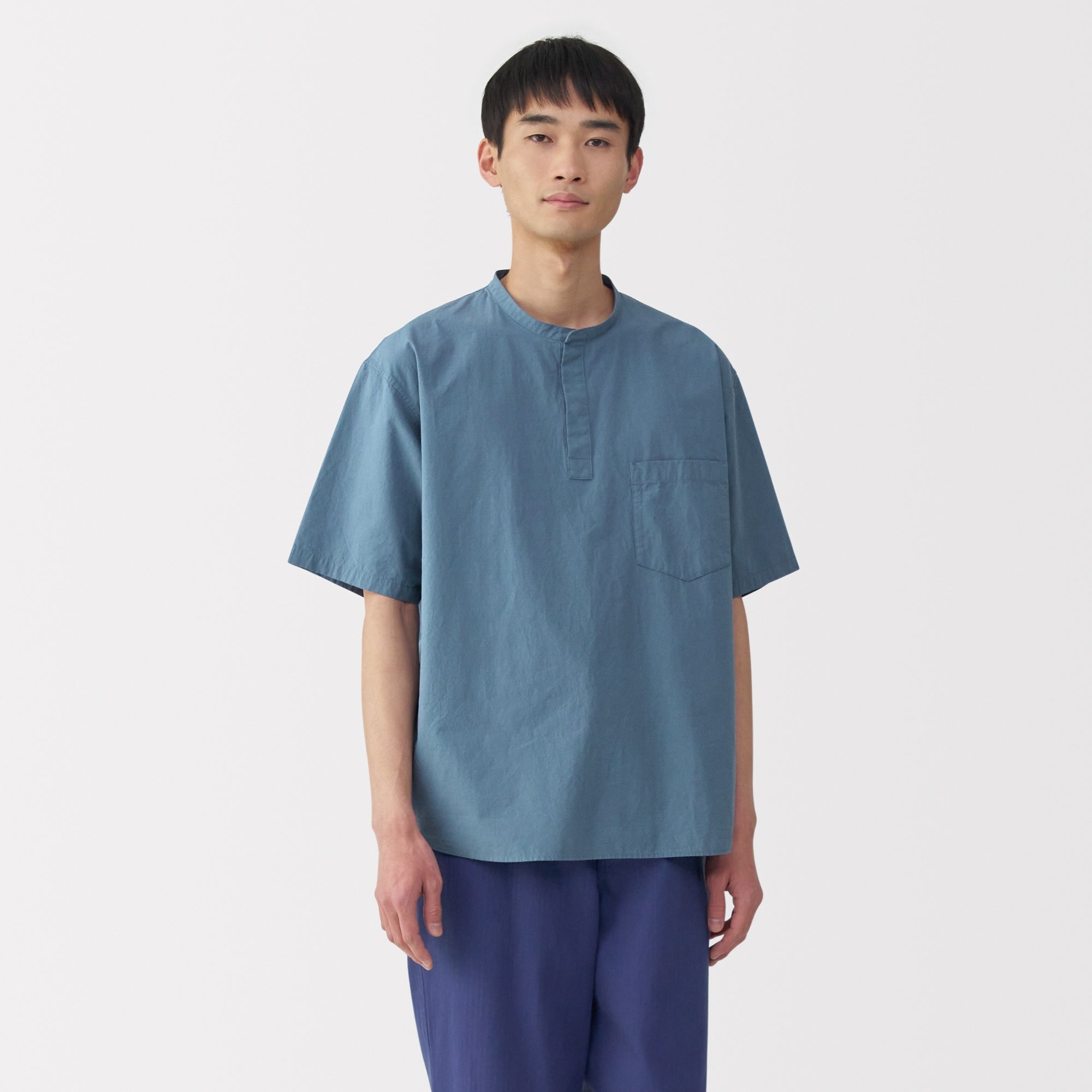 Men's Cool Touch Henley T-Shirt