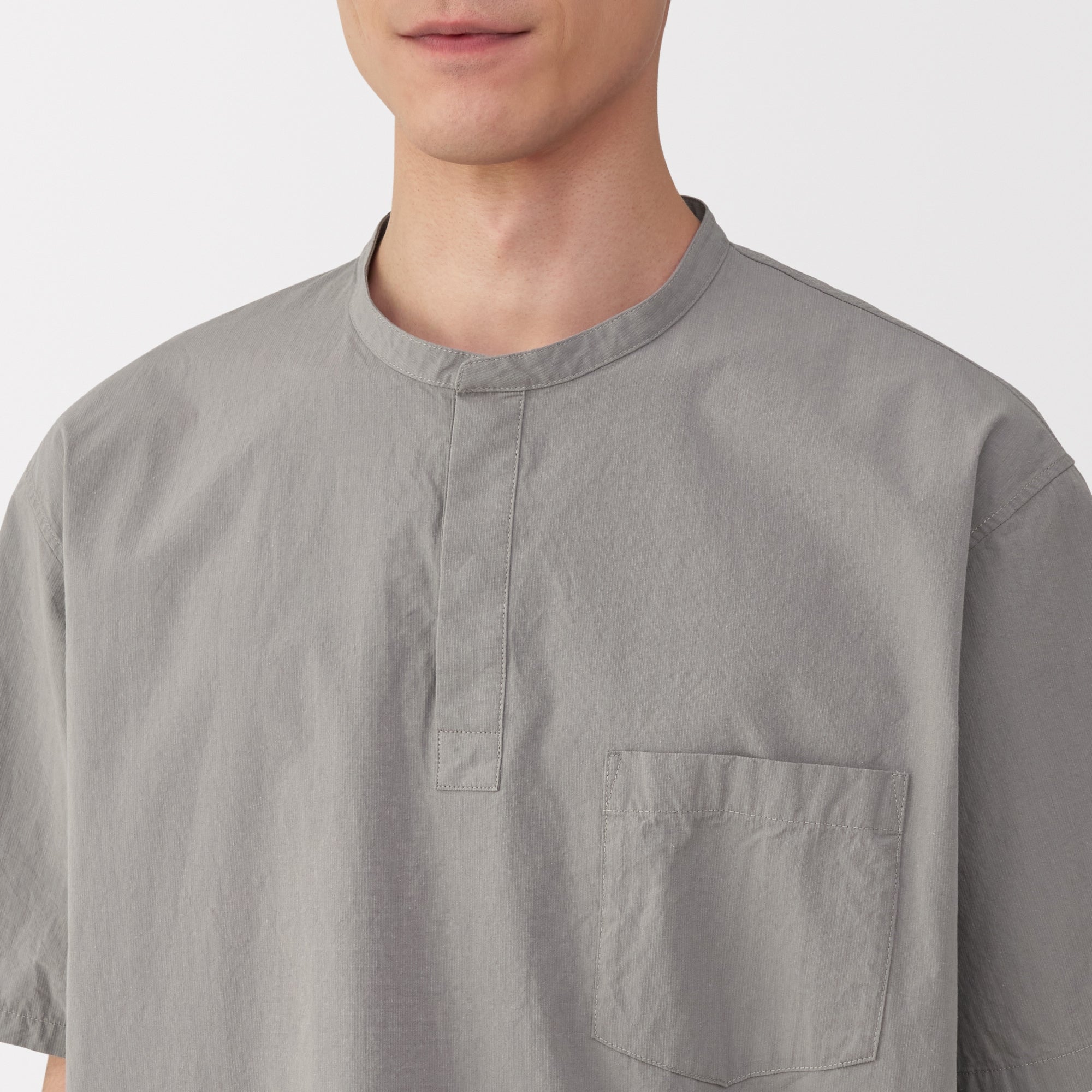 Men's Cool Touch Henley T-Shirt