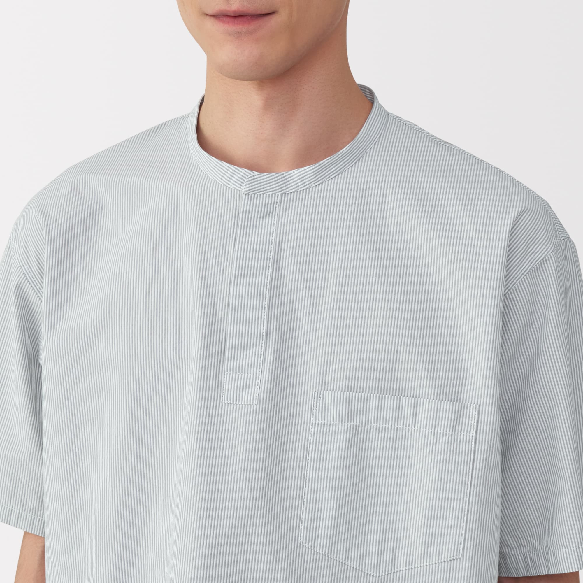 Men's Cool Touch Henley T-Shirt