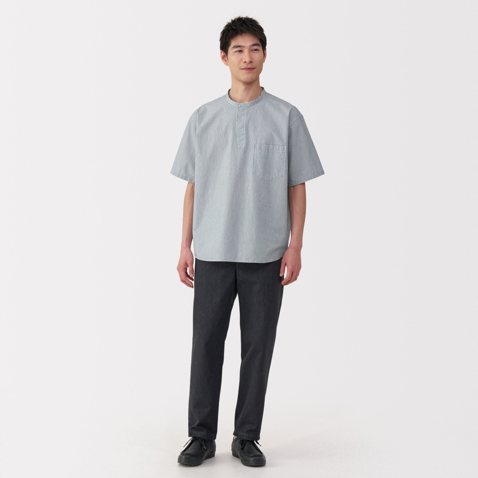 Men's Cool Touch Henley T-Shirt