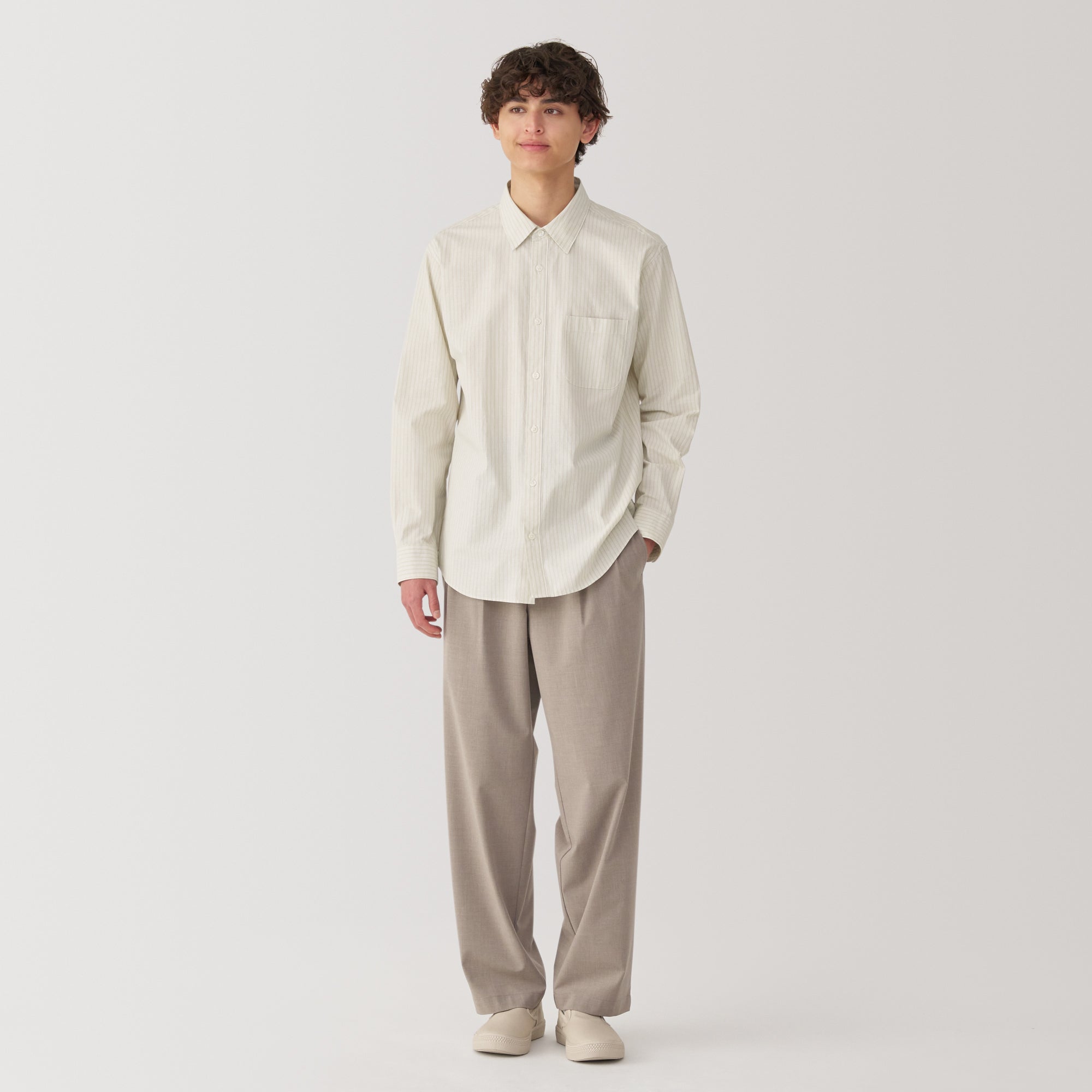 Men's Broadcloth Long Sleeve Shirt