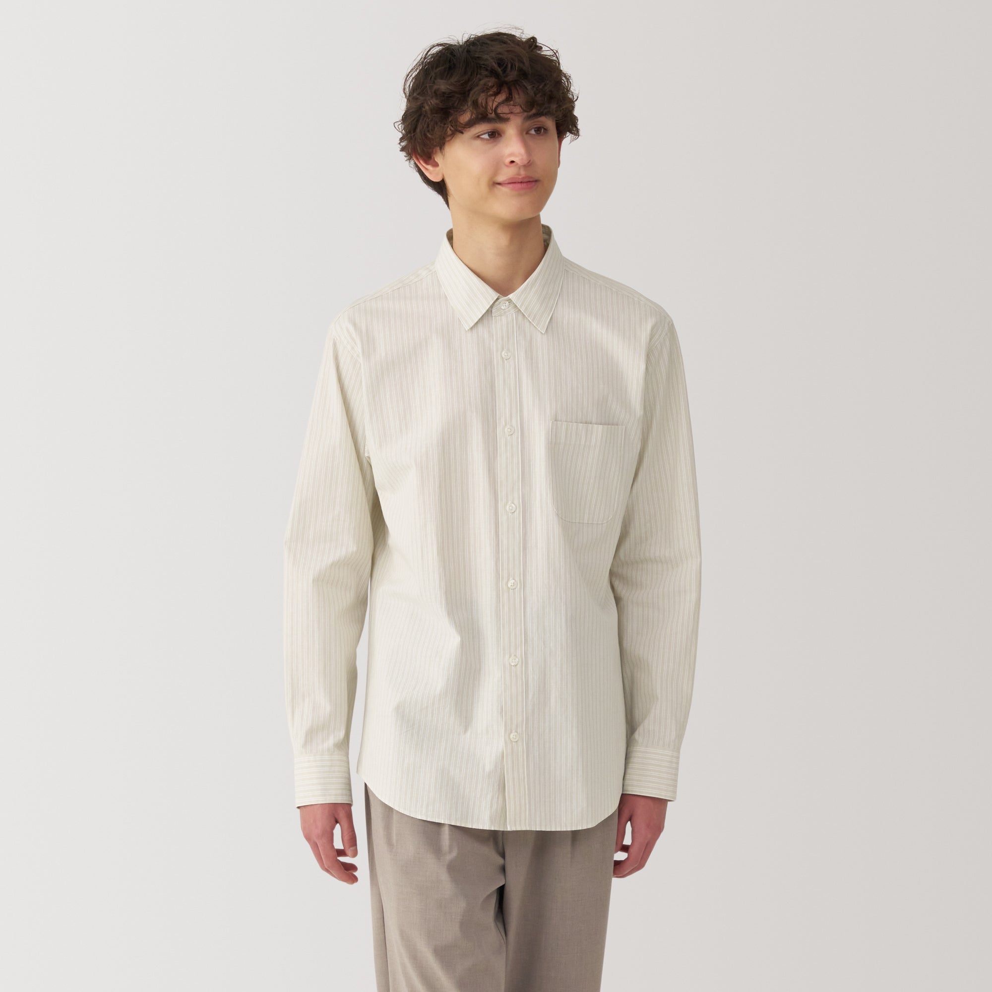 Men's Broadcloth Long Sleeve Shirt