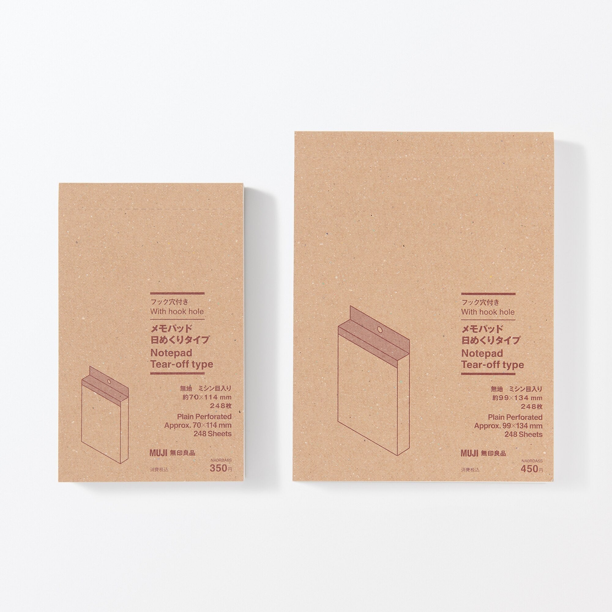 Hanging Tear-Off Notepad (W2.8 x L4.5)