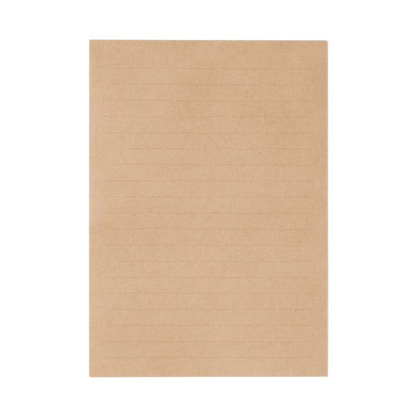 A5 Kraft Letter Paper - 15 Sheets