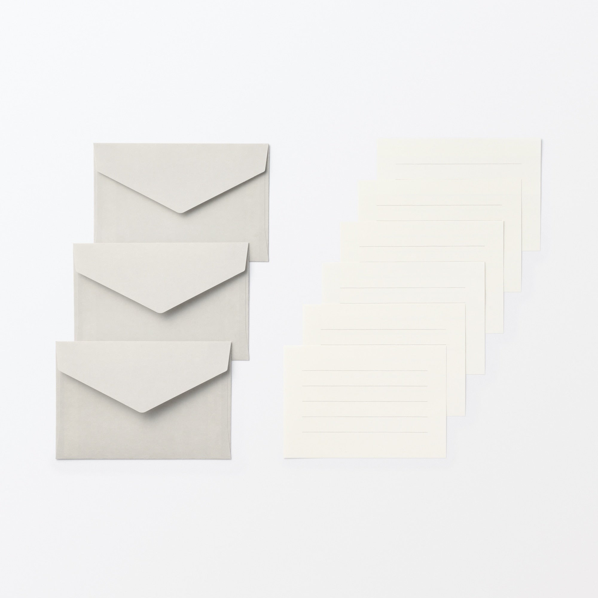 Mini Letter Writing Set - Gray