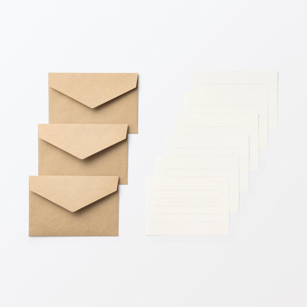 Mini Letter Writing Set - Kraft