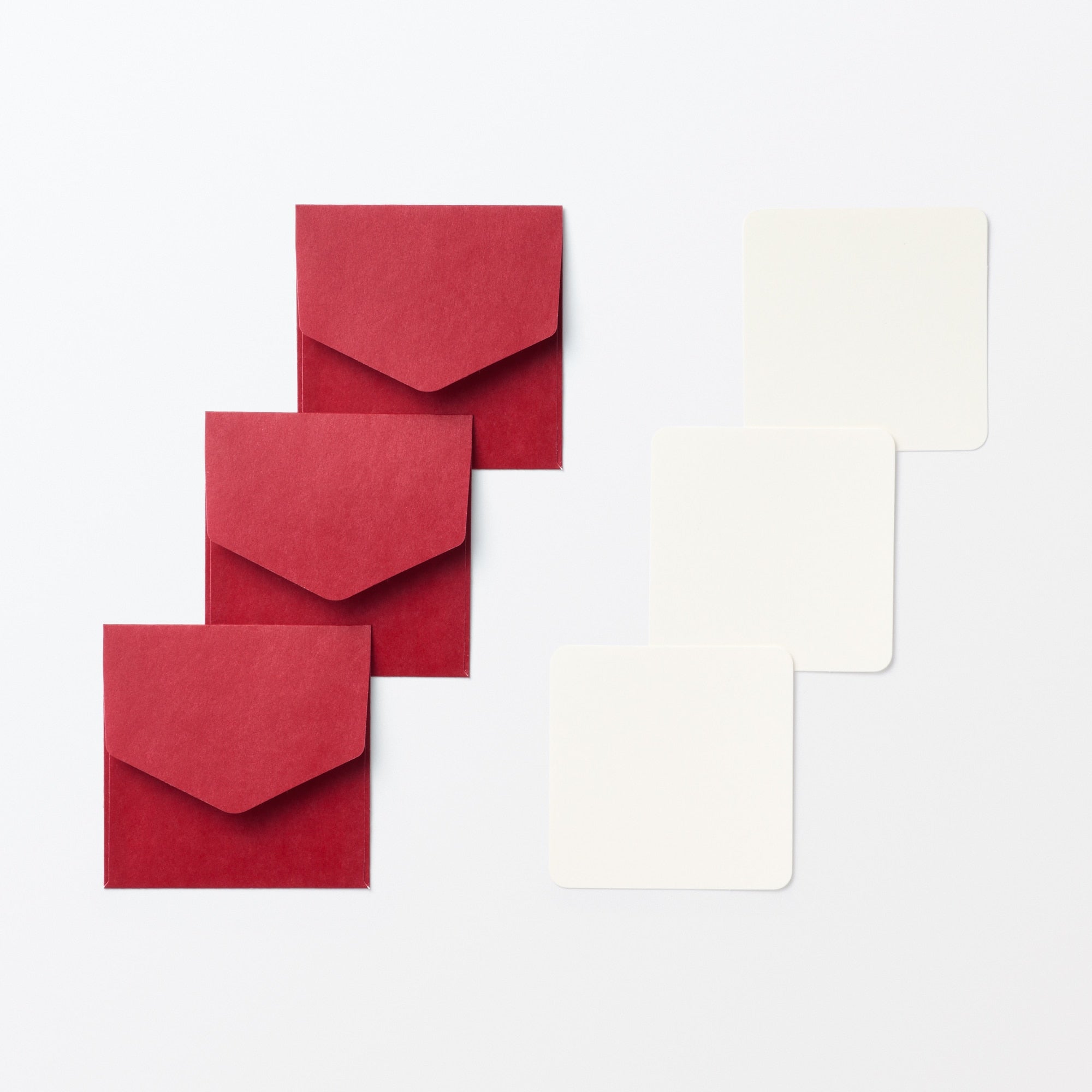 Mini Card Set - Burgundy