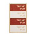 Gift Sticker - THANK YOU - 1.4 x 3.5