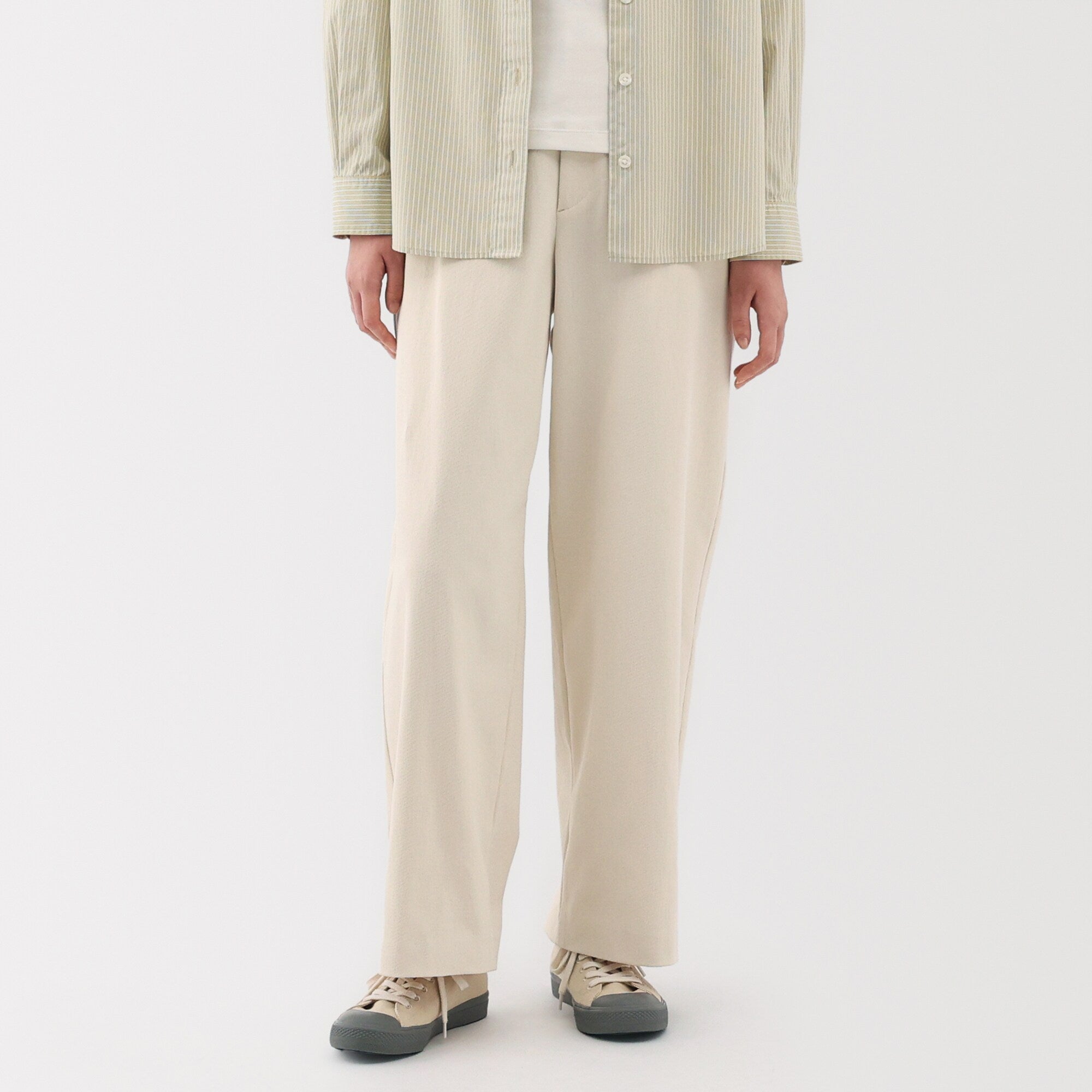 Women's Stretchy Jersey Easy Tapered Pants