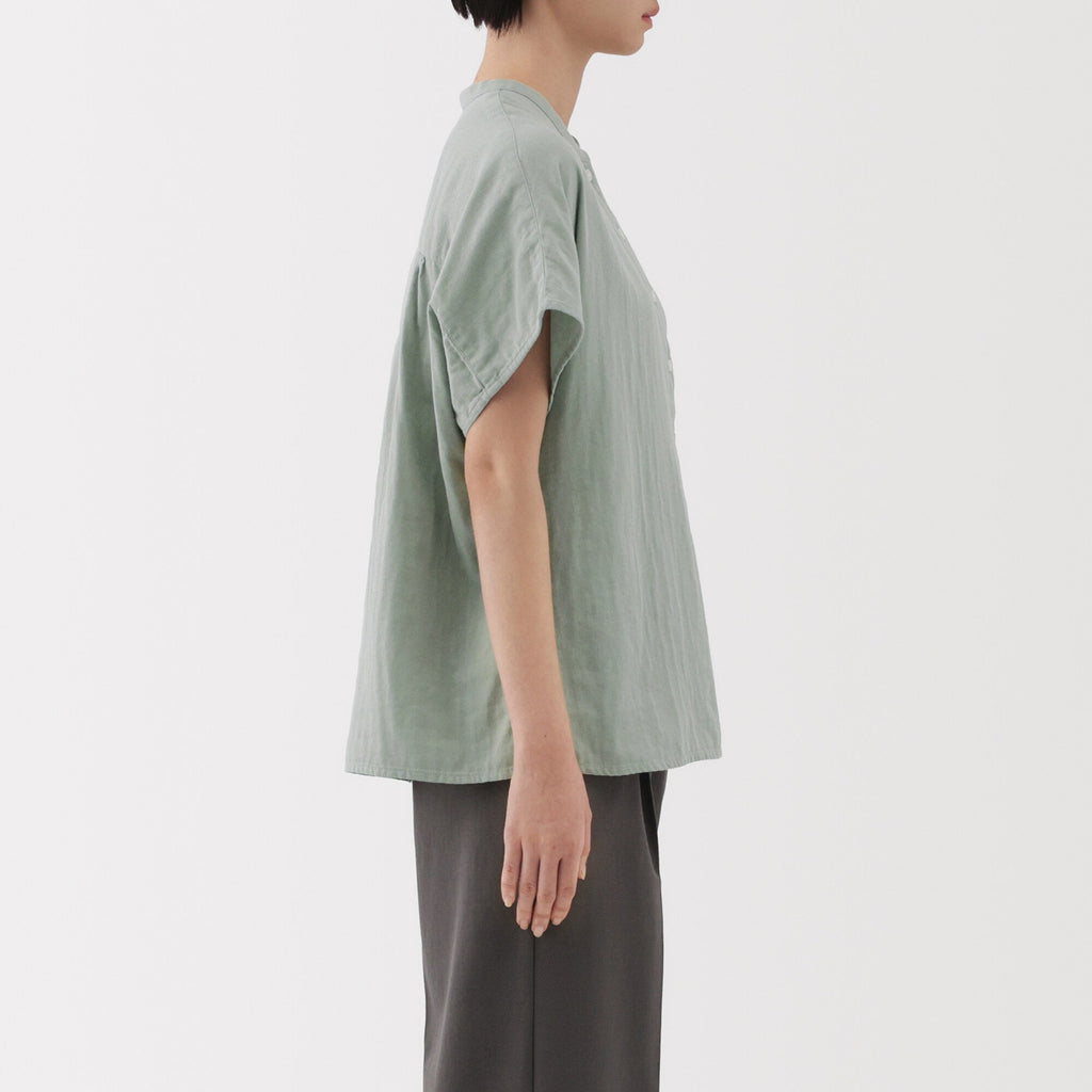 Women's Kapok Blend Double Gauze Blouse