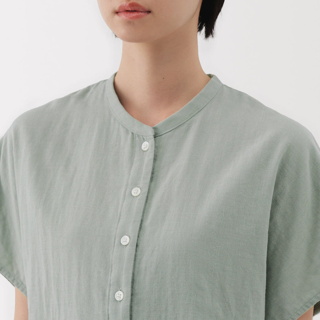 Women's Kapok Blend Double Gauze Blouse