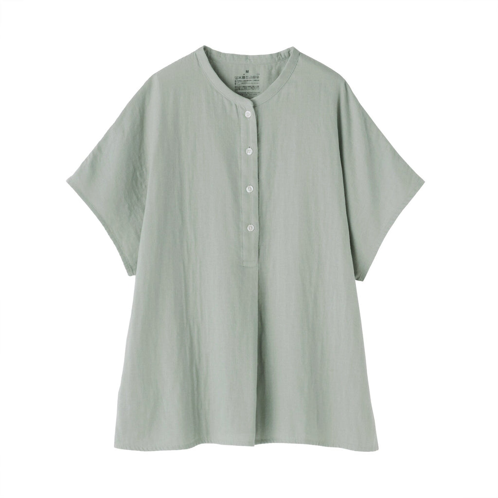 Women's Kapok Blend Double Gauze Blouse
