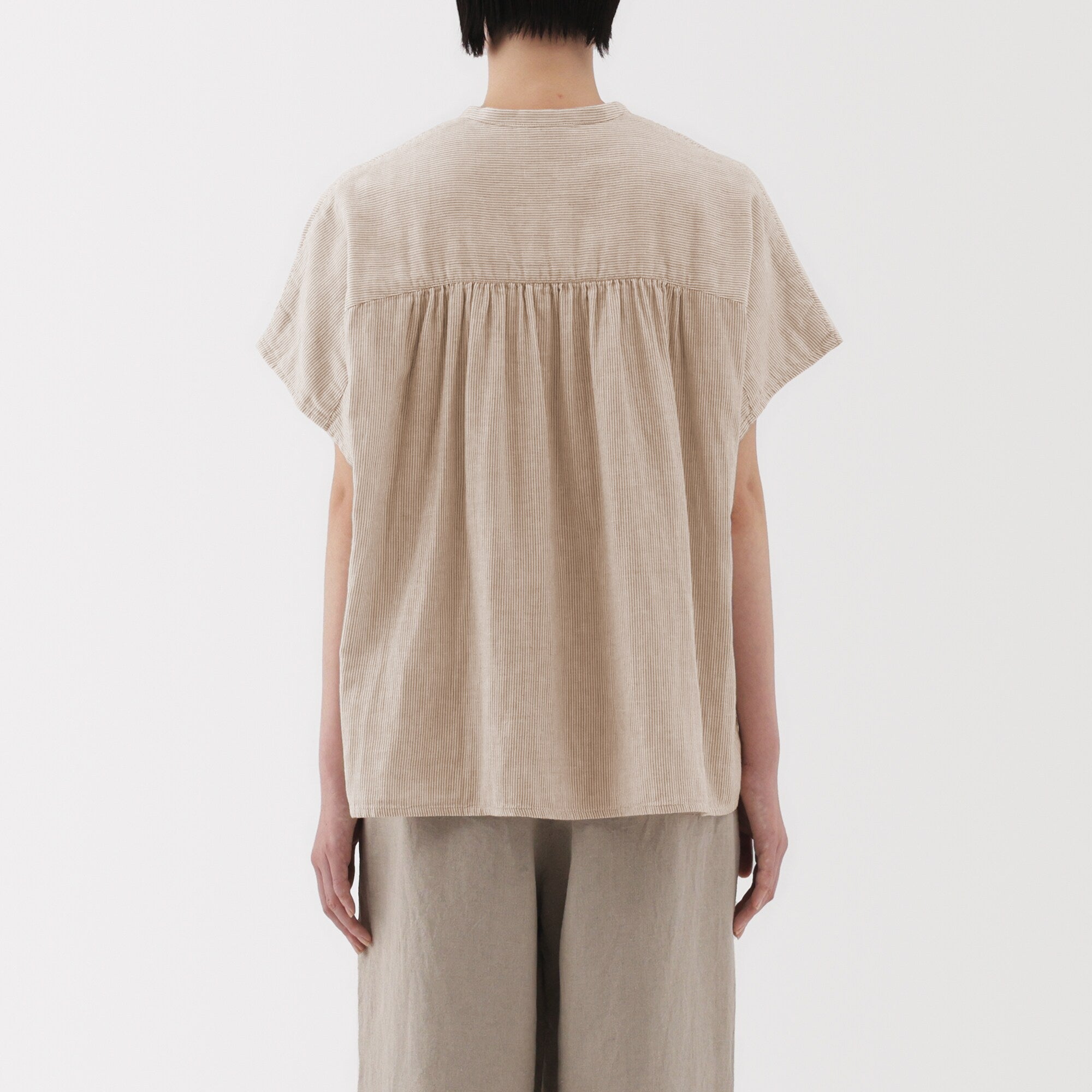 Women's Kapok Blend Double Gauze Blouse