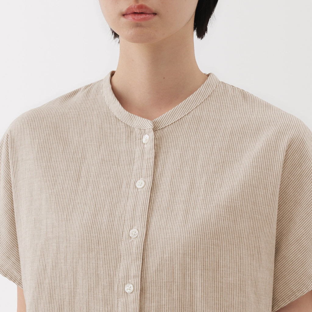 Women's Kapok Blend Double Gauze Blouse