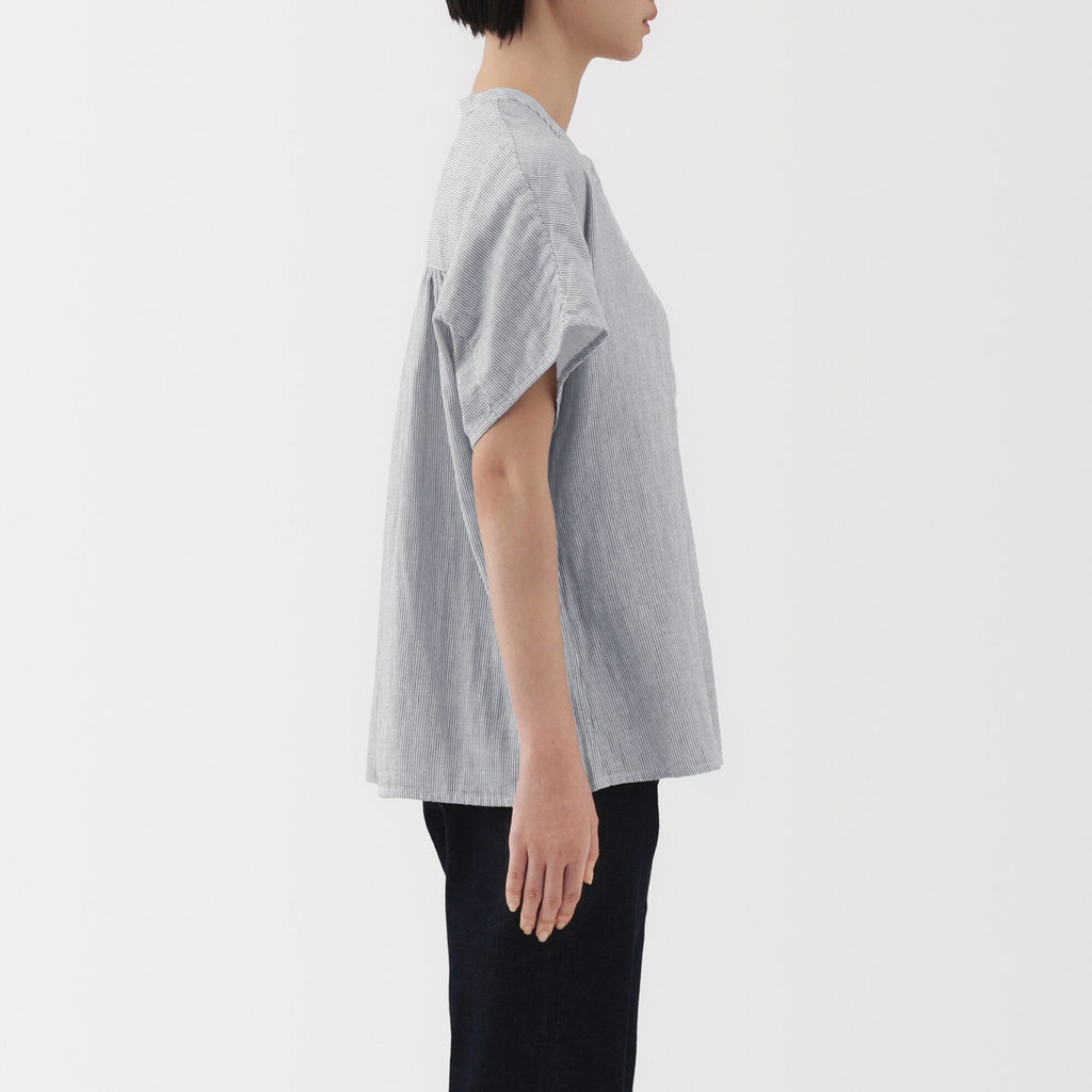 Women's Kapok Blend Double Gauze Blouse