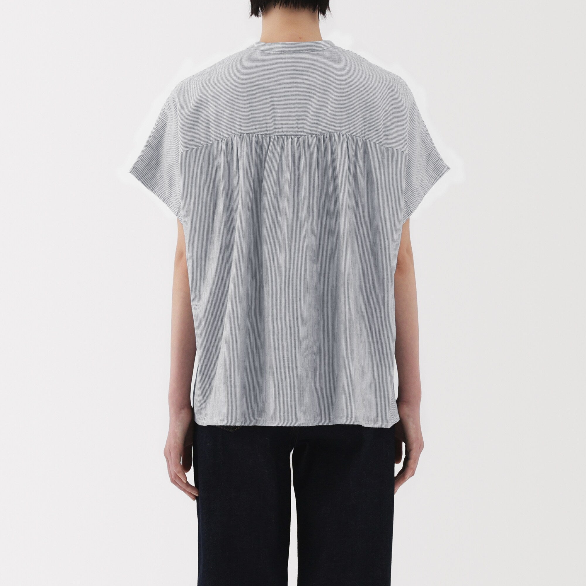Women's Kapok Blend Double Gauze Blouse