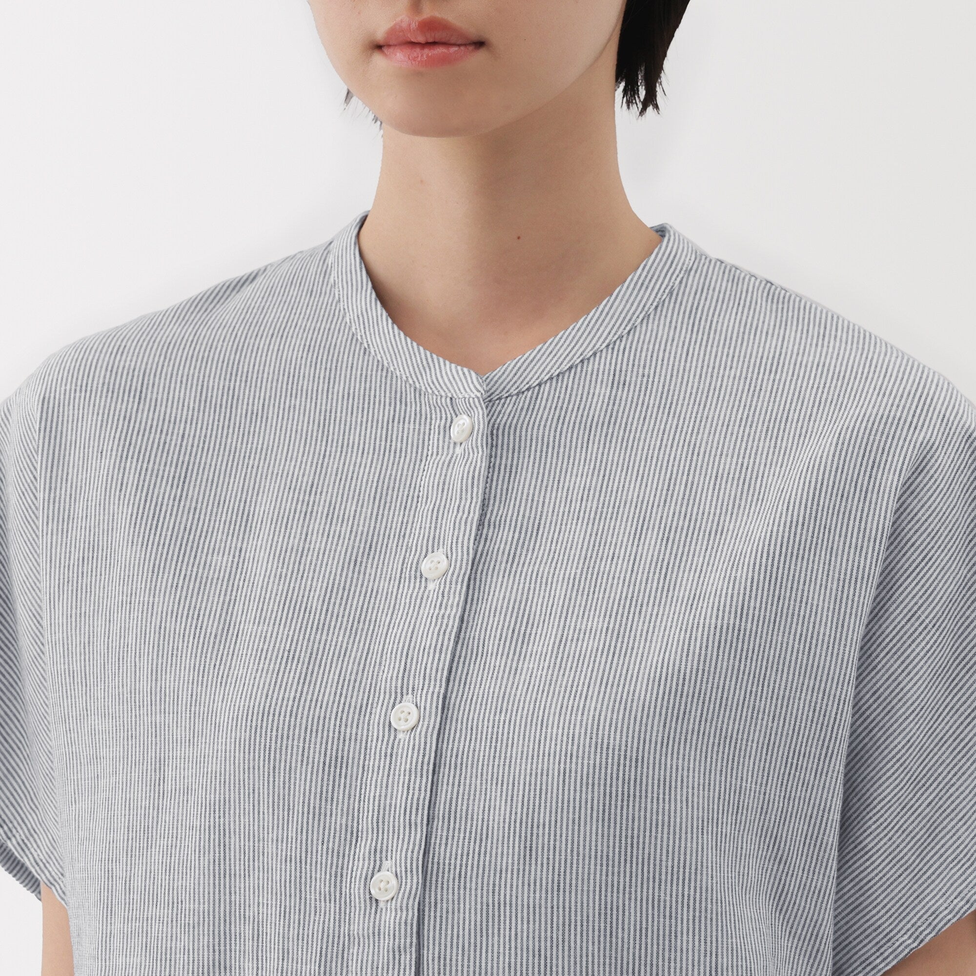 Women's Kapok Blend Double Gauze Blouse
