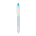 Smooth Gel Ink Ballpoint Knock Pen 0.3 mm - Light Blue